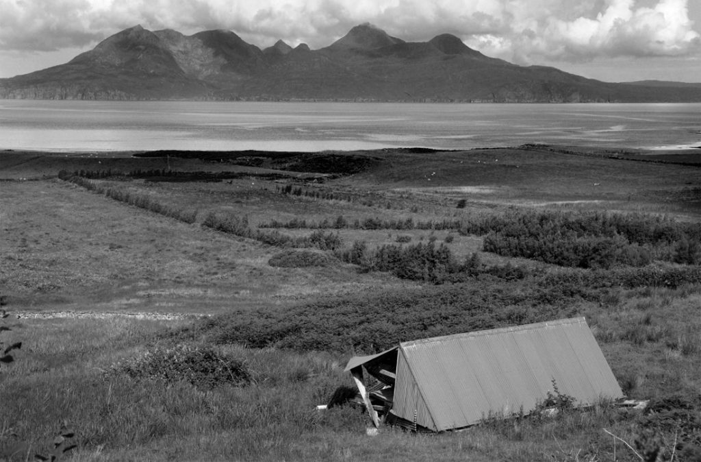 A shed on the Ilse of Eigg