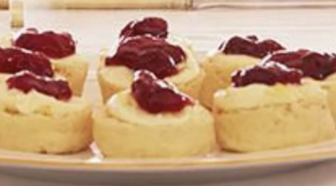 Royal Garden Party scones