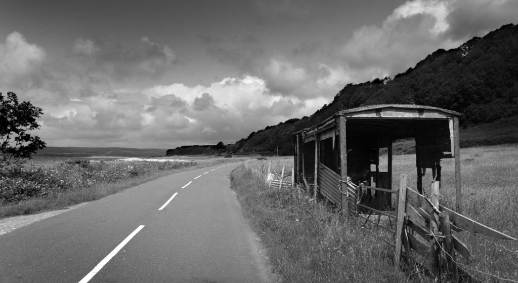 shed on the west coast of the Isle of Arran