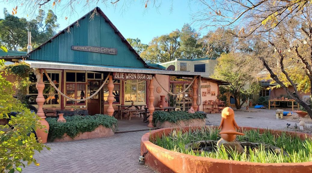 External view of the Blue Wren Bush Cafe NSW