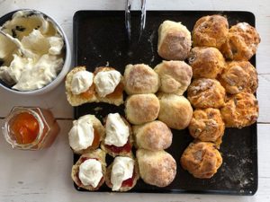 Samantha's Rose Isle homemade scones NSW