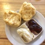 A scone at Cafe Zestt