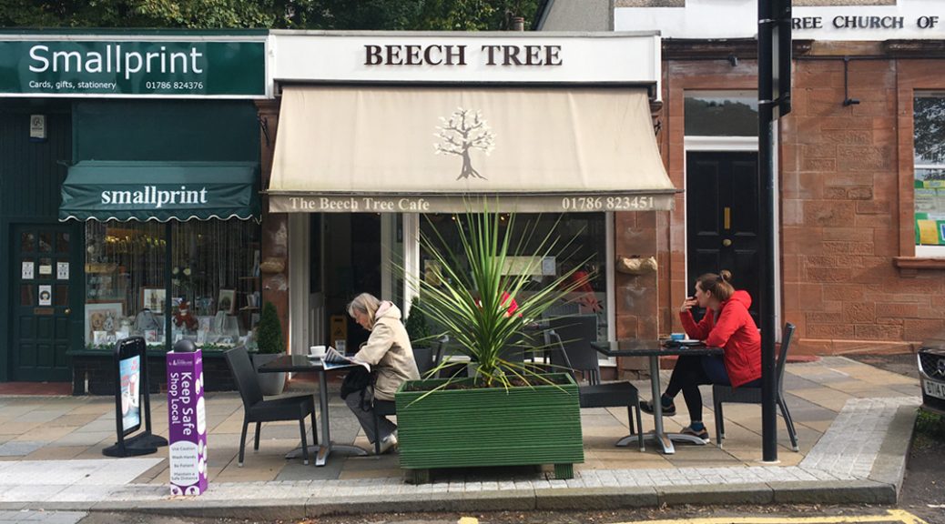 External view of the Beech Tree Café