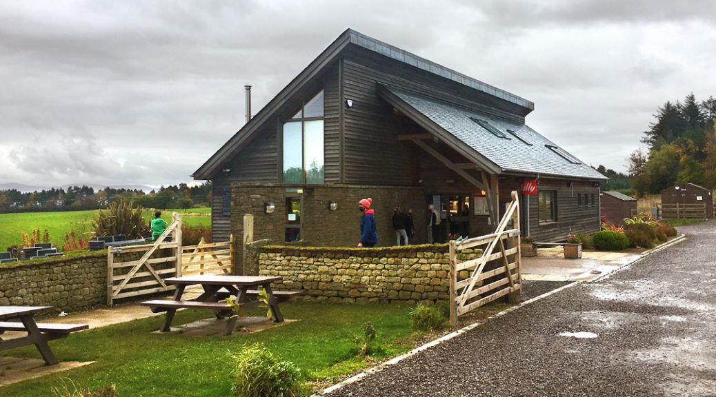 External view of the Café at Canada Wood