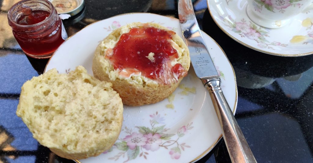 A Derbyshire scone