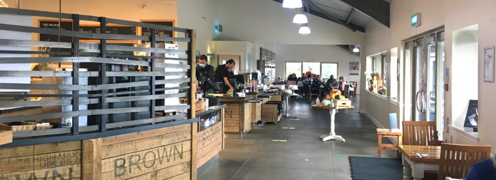 Internal view of Craigie's Farm Café