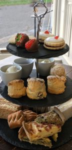 Afternoon tea at Arnotdale House