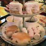 scones in a boxed afternoon tea