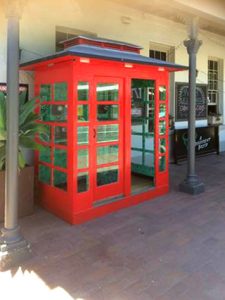 Telephone box in Kangaroo Valley