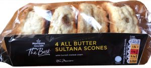 Morrisons all butter scones