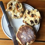 eating Welsh cakes