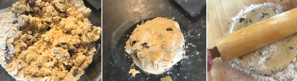 making Welsh cakes