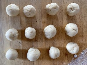Panko breaded balls