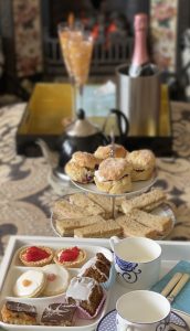 Afternoon tea layout from Food 4 Friends