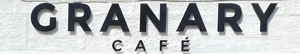 The sign for the Granary Café