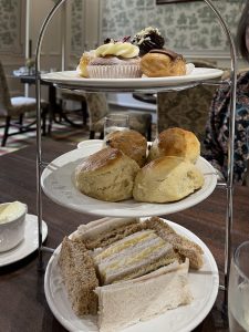 Afternoon tea at Fernie Castle