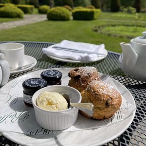 Scones at Rufflets Hotel