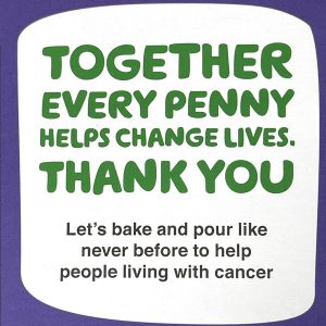 Publicity for MacMillan Coffee Morning