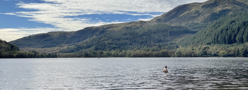 Looking north up Loch Lubnaig