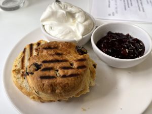 A scone at Vera Artisan Bakery