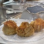 Cheese scones at Abernyte
