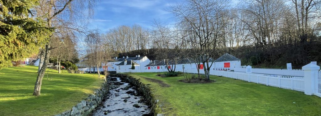 External view of Edradour distillery