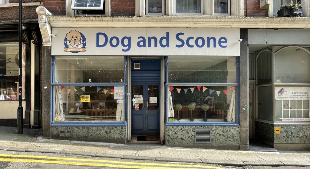 External view of the Dog and Scone, Newcastle