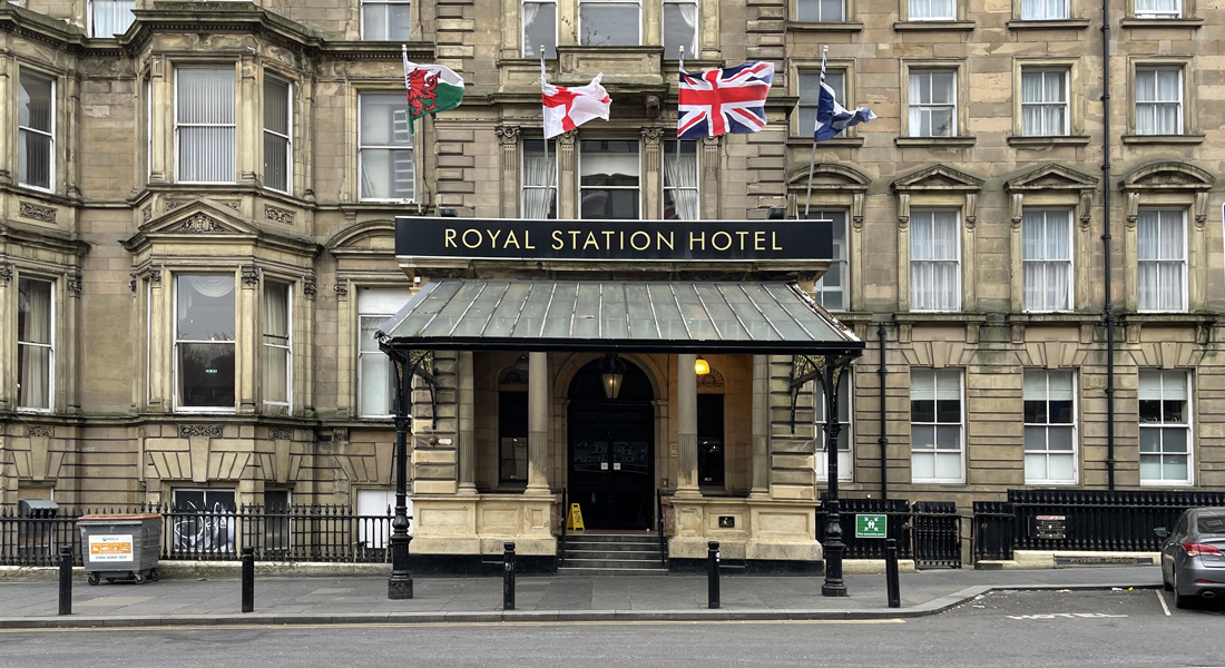 Royal Station Hotel Scones, history and a dollop of politics