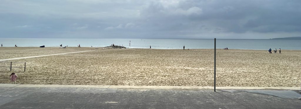 View from Branksome Beach