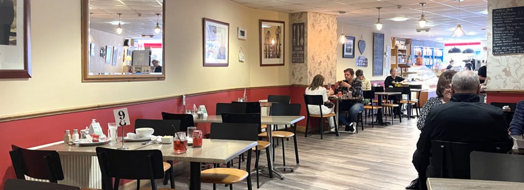 Internal view of Caffe Barista, Arbroath