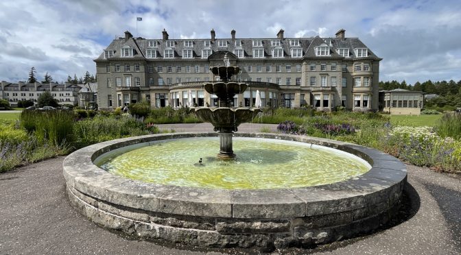 External view of Gleneagles Hotel