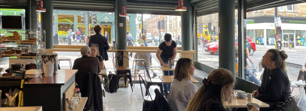 Internal View of Patricia's Coffee Bar