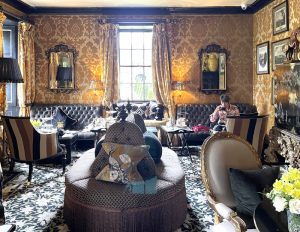 Drawing room at Prestonfield House