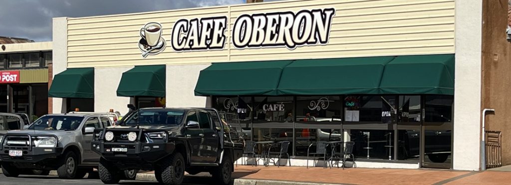 External view of Cafe Oberon