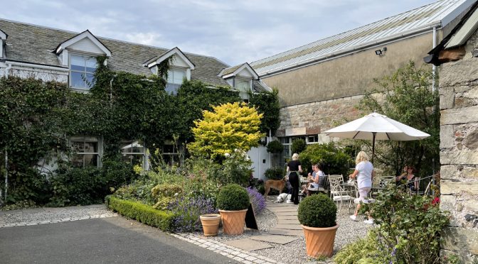 External view of the Courtyard Café, Fintry