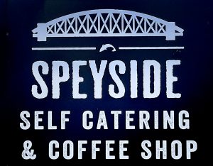 Sign for Speyside Coffee Roasters