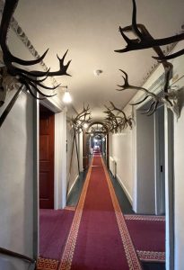 a corridor at Blair Castle