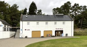 Cafe at the Folk Museum, Newtonmore