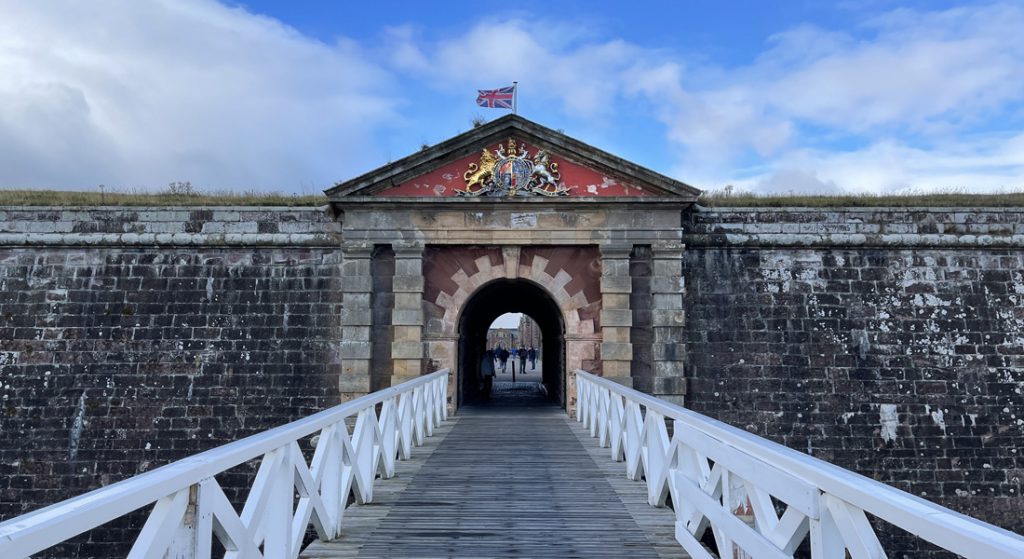 External view of Fort George