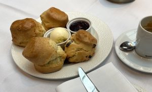 Scones at Balbirnie House