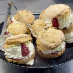 Fully loaded scones at Dobbie's Garden Centre Stirling