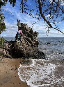 Beach at Rosemarkie Beach Cafe