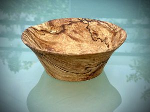 Spalted beech bowl by Archie Scott