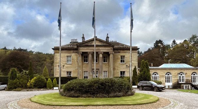 External view of Balbirnie House