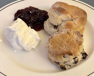 Scones prepared to Major Gordon's recipe