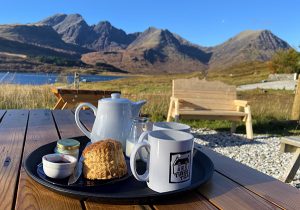 A scone at Amy's Place in Torrin