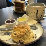 a scone at the Old Mill Killearn