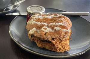 Scone at Ale & Pate, Dalgety Bay