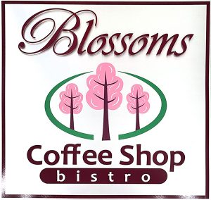 Sign for Blossoms